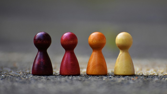 Figuren von Mensch ärger Dich nicht