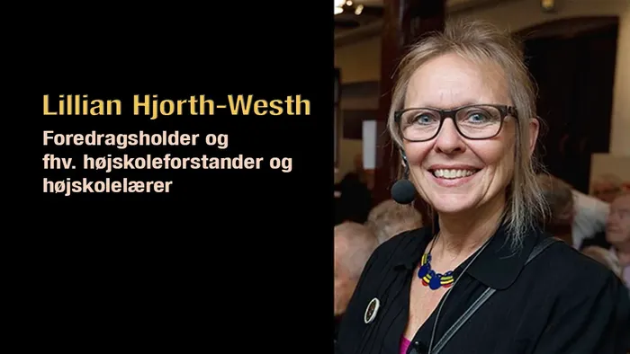 Lillian Hjorth-Westh holder foredrag