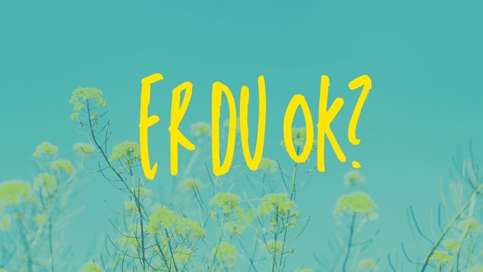 Er du ok tekst