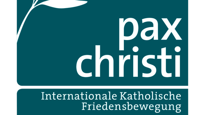 Das Bild zeigt das Logo der Pax Christi, einer internationalen katholischen Friedensbewegung.