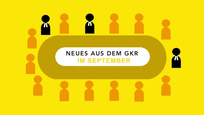 Neues aus dem GKR im September