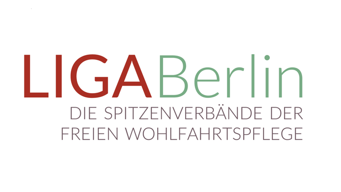 Schriftzug LIGA Berlin