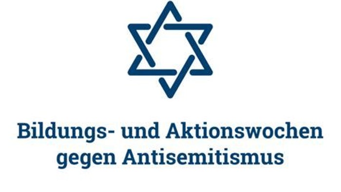Schrift: Bidlungs- und Aktionswochen gegen Antisemitismus