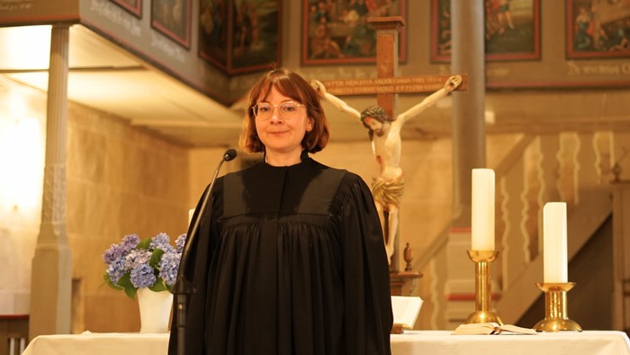 Pfarrerin Dr. Alwine Dorothea Schulze ist die neue Pfarrerin in Lohra. 