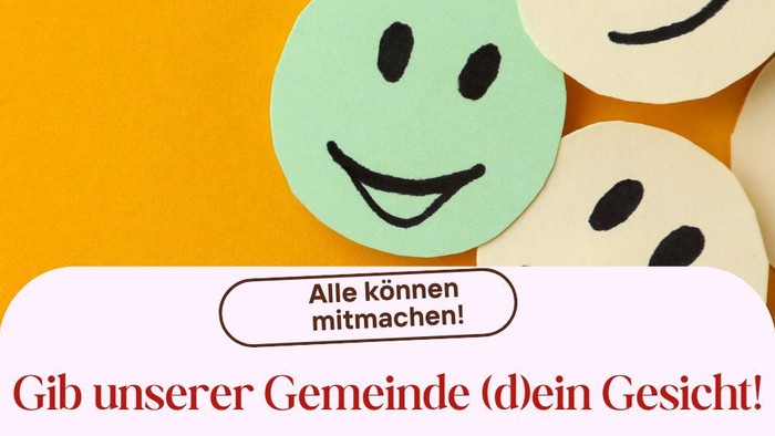 Für die Website unserer Kirchengemeinde ab 2026 suchen wir Portraitfotos von Menschen aus der Gemeinde. Diese können über ein Formular hochgeladen oder per Email gesendet werden