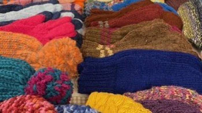 Socken vom Herbstbasar