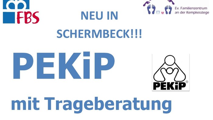 Ankündigungsplakat PEKip Workshop