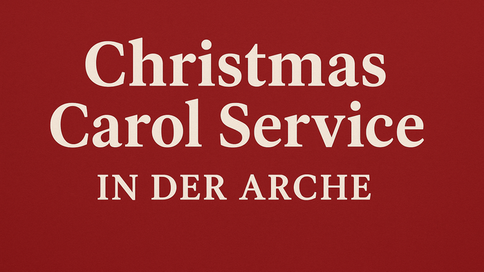 Christmas Carol Service in der Arche