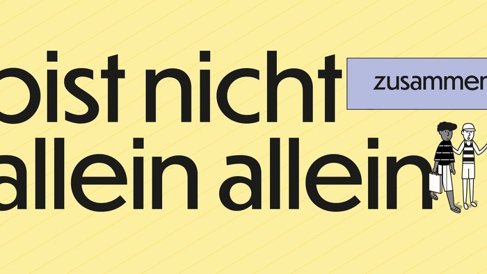 Das Bild zeigt einen Aufruf zur Vielfalt und Inklusion mit dem Slogan 
