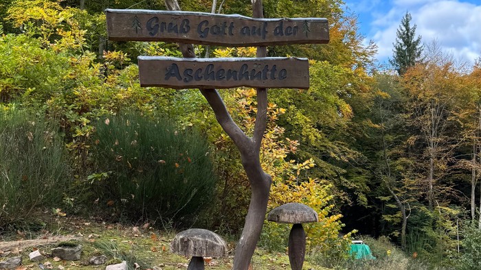 Holz Schild mit der Aufschrift 