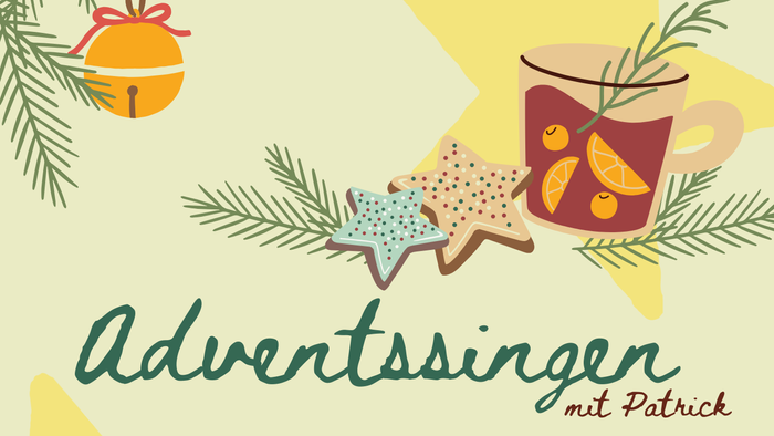 Plakat zum Adventssingen am 14.12.2025
