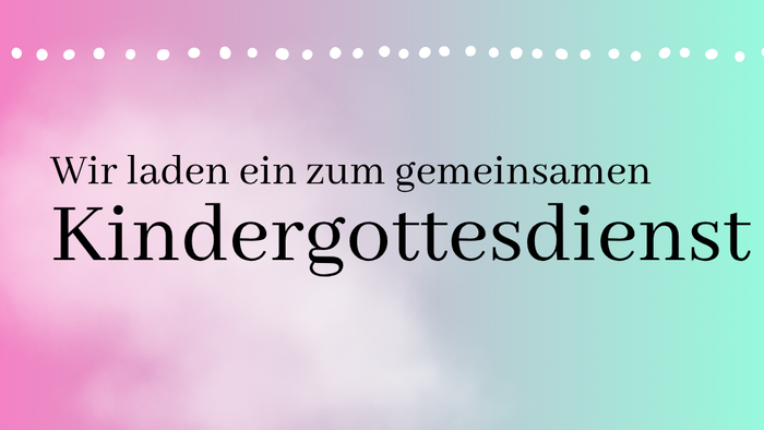 Plakat für den Kindergottesdienst am 02.11.2025 um 11:00 Uhr zum Thema *„Sankt Martin“*