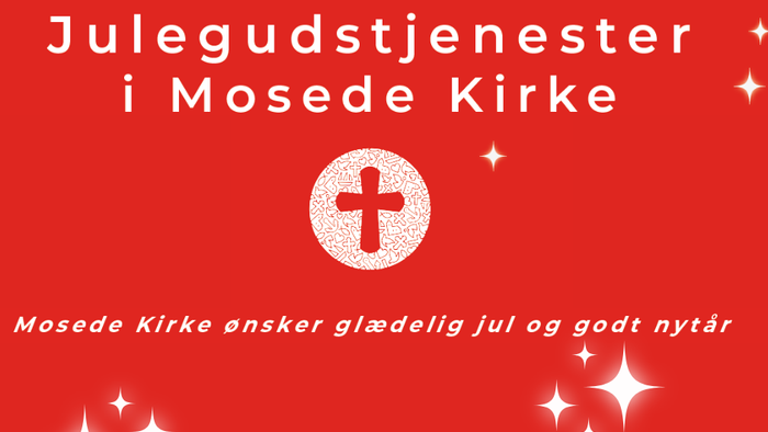 Julestjernenester i Mosede Kirke - Mosede Kirke ønsker glædelig jul og godt nytår