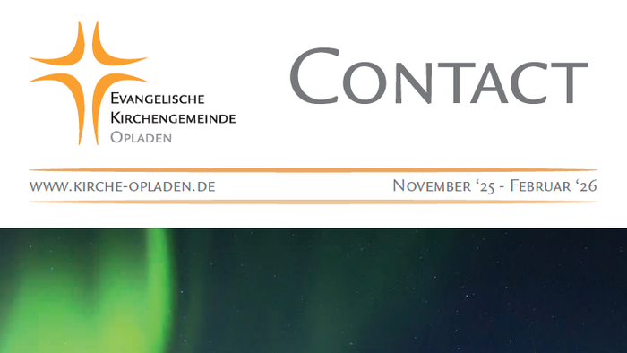 Startbild Contact. Nordlichter mit Text Licht(blicke)
