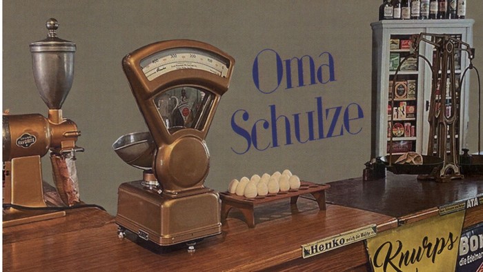 CD-Cover zu "OMA SCHULZE"