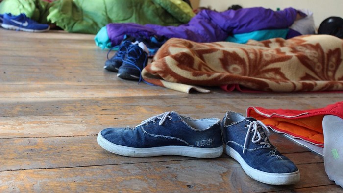 Sammlung für den Herzenswärmebus