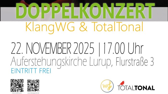 Sängerinnen und Sänger der beiden Chöre