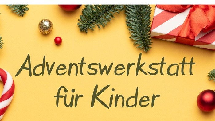 Adventswerkstatt für Kinder mit kreativen Bastelangeboten und musikalischer Begleitung am 27.11.2025 von 16:00 bis 18:00 Uhr im Martinszentrum in Bottrop.