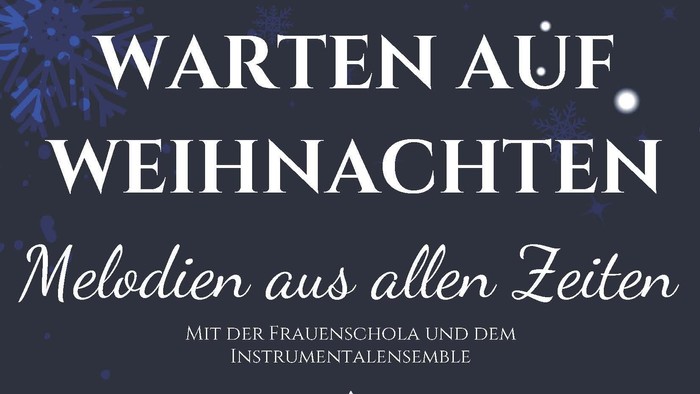 Plakat für eine Weihnachtsveranstaltung am **14. Dezember 2025** in der **St.-Bonifatius-Kirche** in **Berlin-Kreuzberg**