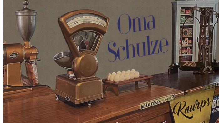 CD-Cover zu "OMA SCHULZE"