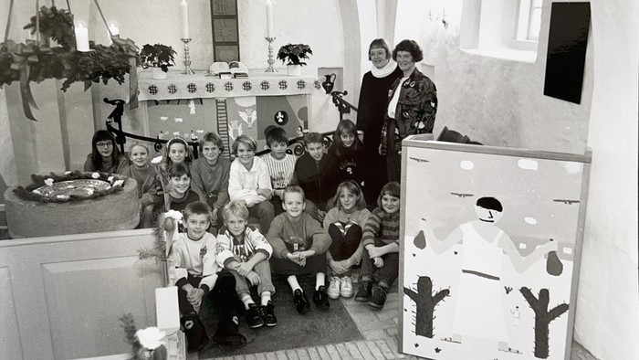 Elever fra Allerslev Skole årgang 1993/94 