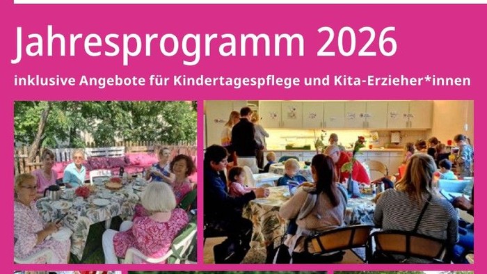 Ausschnitt aus Titelbild des Familienbildungsprogramms 2026