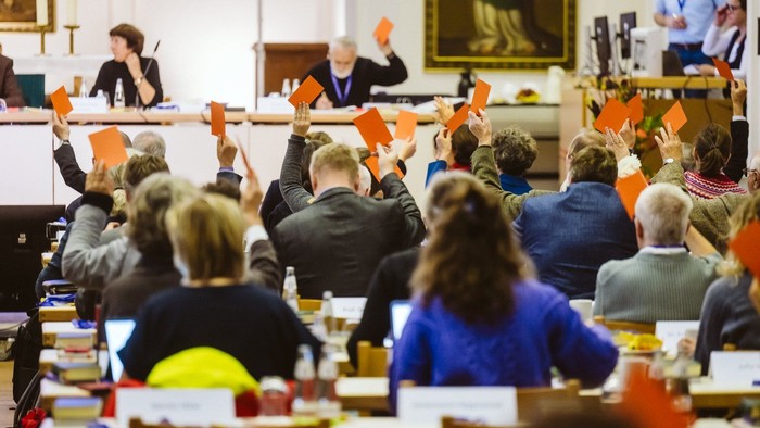 Abstimmung auf der Landessynode der EKBO