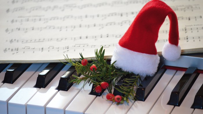 piano Weihnachten