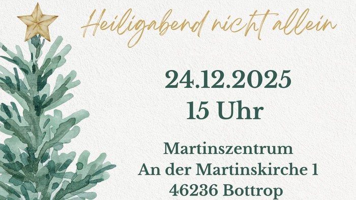 Weihnachtsfeier-Plakat mit Details und einer Weihnachtsbaum-Illustration