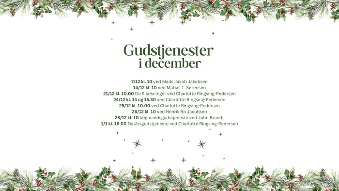 Julens Gudstjenester