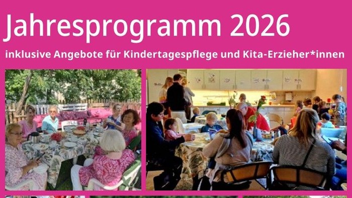 Ausschnitt aus Titelbild des Familienbildungsprogramms 2026