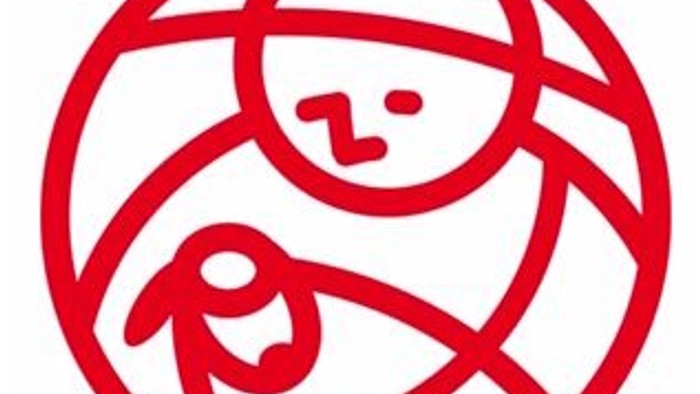 Das Logo der Evangelischen Kirchengemeinde Berlin Friedenau mit dem Slogan "Zum Guten Hirten".