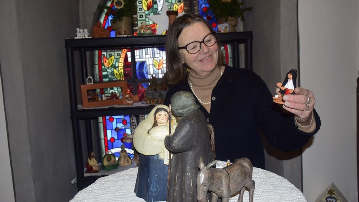 Krippen in einer Austellung