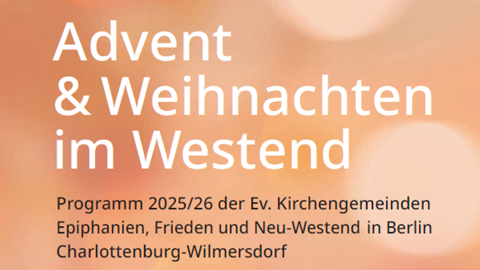 Flyer Region West - Advents- und Weihnachtszeit 2025