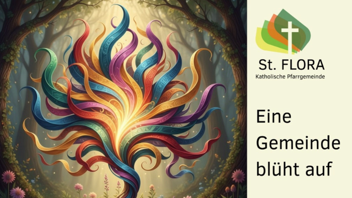 Logo "St. Flora - eine Gemeinde blüht auf"