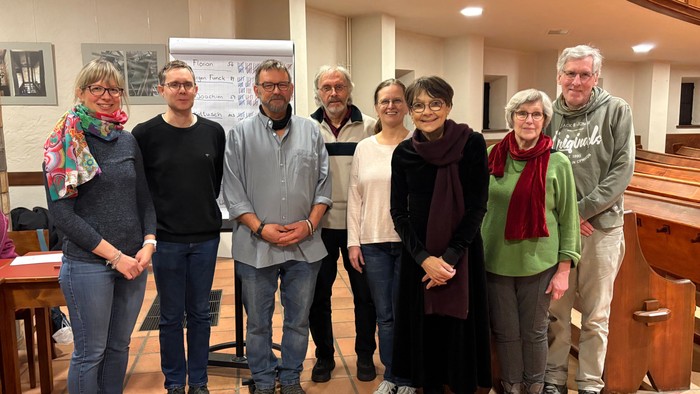 Foto der neu gewählten GKR-Mitglieder