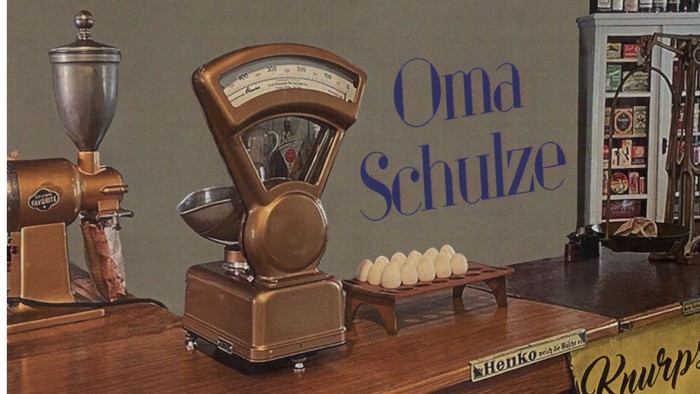 CD-Cover zu "OMA SCHULZE"
