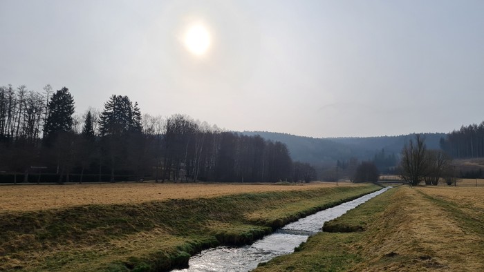Landschaft im Dezember