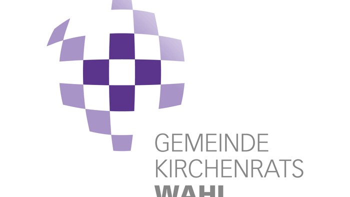 Das Logo der Gemeinde Kirchenrats Wahl mit einem geometrischen Design.