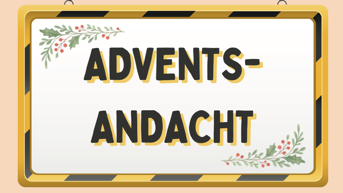 Adventsandacht in der Bielertkirche, 17.12.25 um 18 Uhr. Nicht barrierefrei zugänglich, warm anziehen