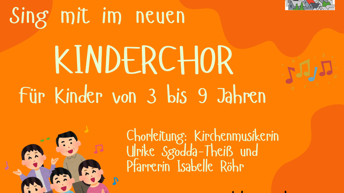 Anmedlung zum neuen Kinderchor