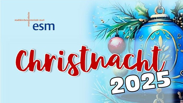 Herzliche Einladung zur Christnacht in die Dreifaltigkeitskirche. Am 24. Dezember feiern wir um 23.00 Uhr eine weihnachtliche Andacht. Wir freuen uns auf Sie.