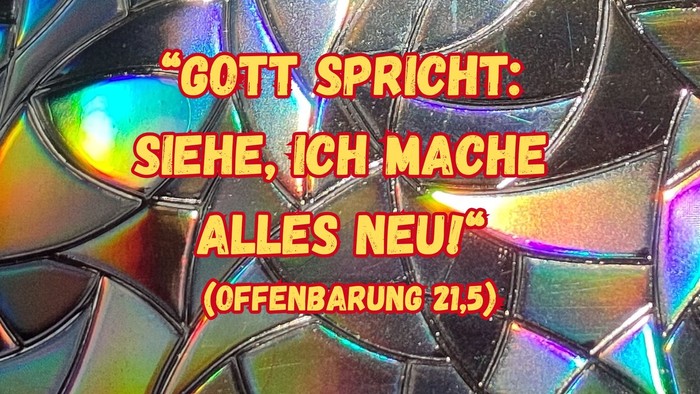 Glitzernder Hintergrund darauf Text 