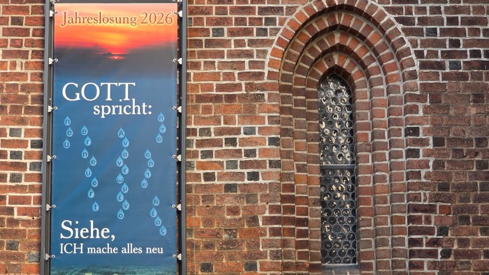Jahreslosung an der Oberkirche