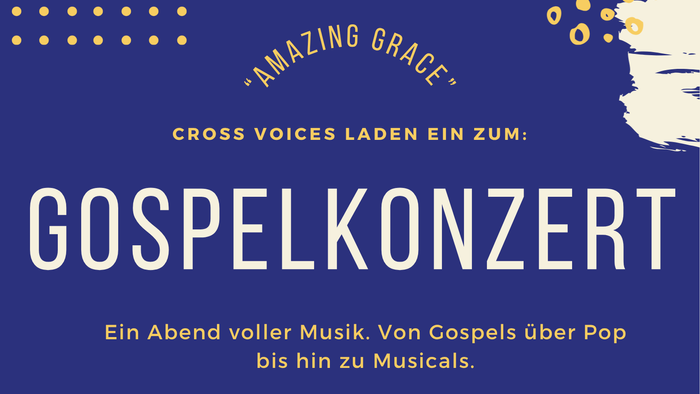 Gospelkonzert Cross Voices Jan 26