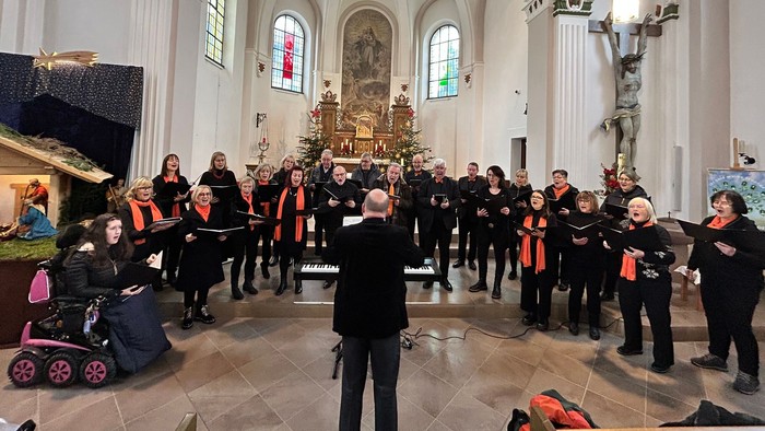 Dreikönigssingen Bachrain, Chor