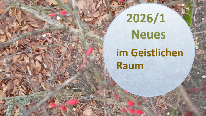 Bekanntmachung einer neuen spirituellen Veranstaltung im Januar 2026 durch eine katholische Pfarrgemeinde.