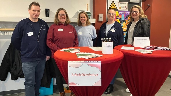 Schulelternbeirat der Mädchenrealschule St. Josef am Tag der offenen Tür 2025