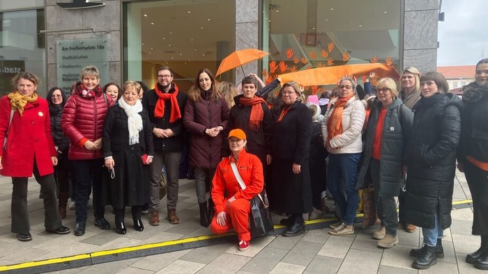 Orange day - Beitrag der Mädchenrealschule St. Josef