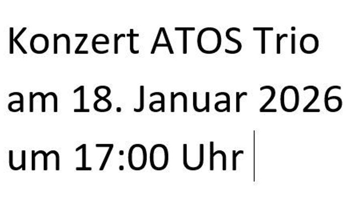 Ankündigungsbanner ATOS Trio